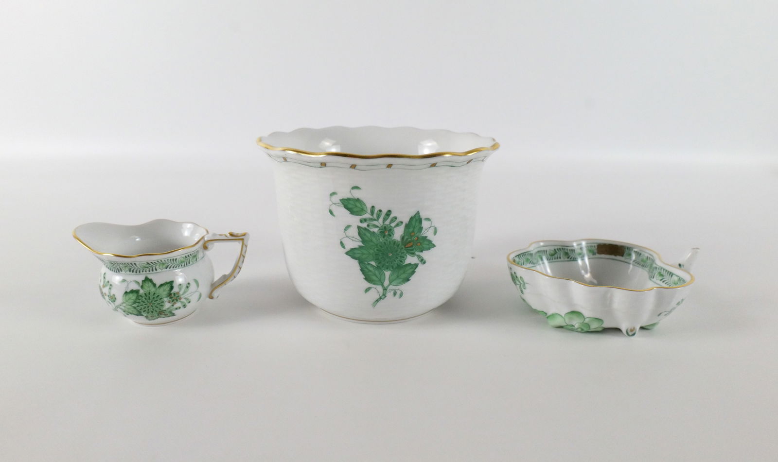 Herend Porcelain Indian Basket Pattern Pieces (1 of 9)