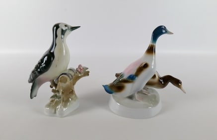 Group Lot of Hungarian Zsolnay Figurines