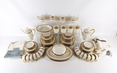 Lot of Lenox Hamilton Dinnerware - 130 Pieces