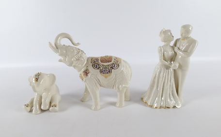 Lot of 3 Lenox Figurines