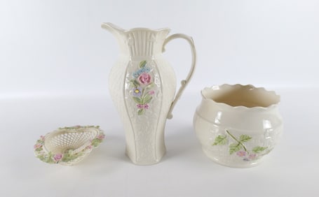 Group Lot of Belleek Porcelain