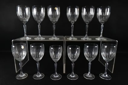 Lot of 12 Echt Bleikristall Stemware