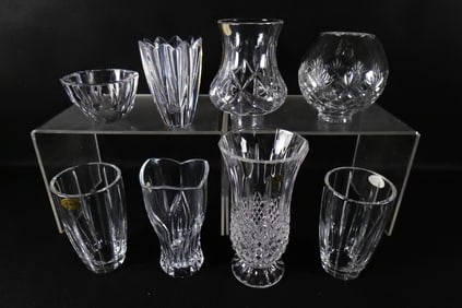Group Lot of Quality Cut Glass