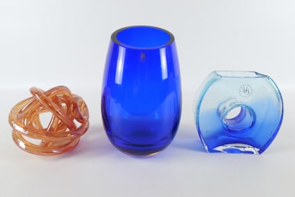 Group Lot of Art Glass