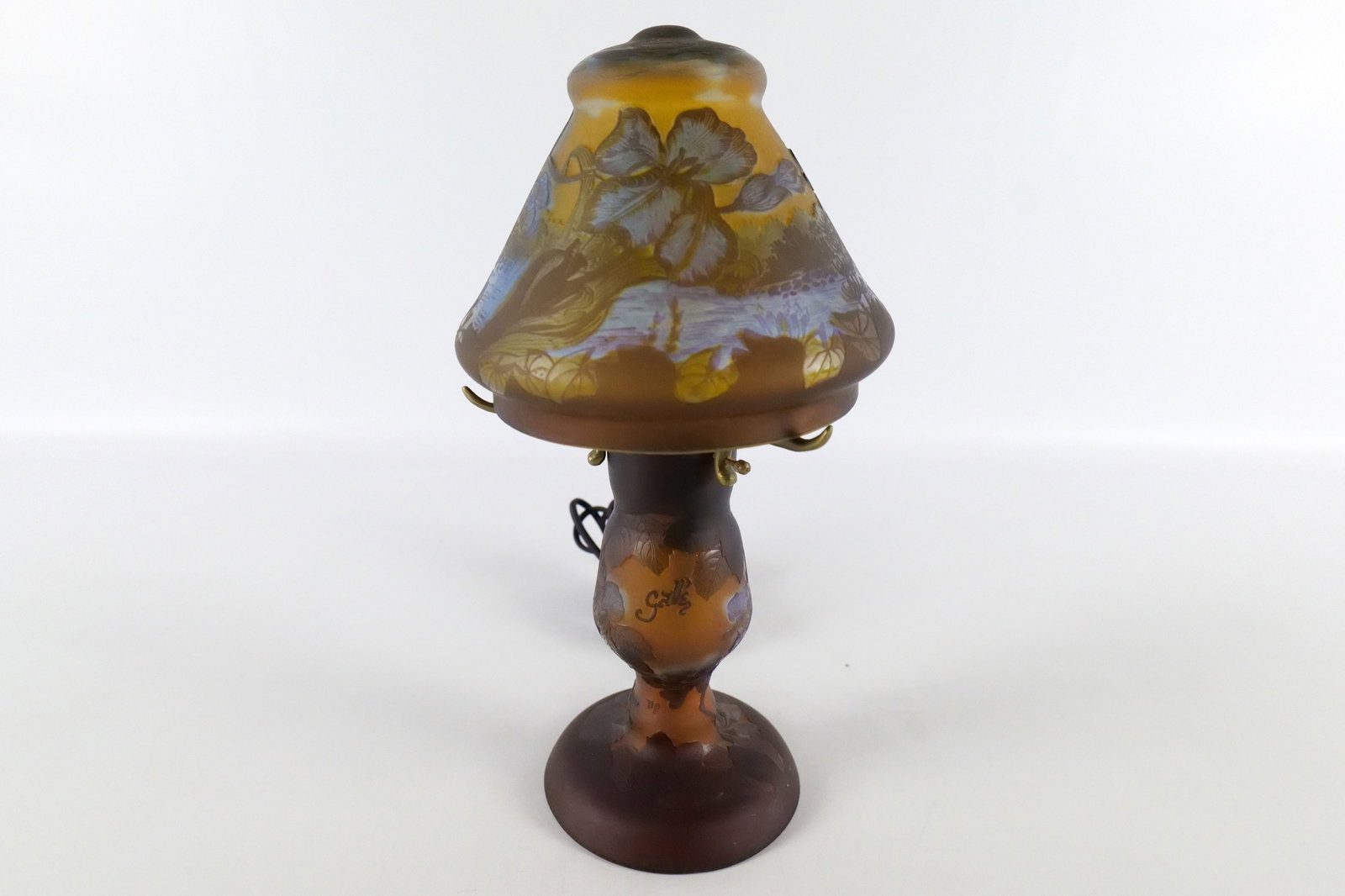 Galle Style Budoir Lamp (1 of 8)