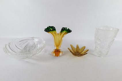 Group Lot of Glass Items