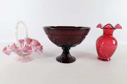Group Lot of Glassware