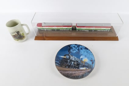 Group Lot of Train Related Items