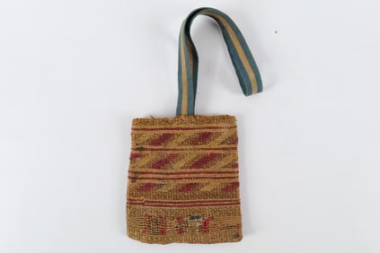 Turn of the Century Native American Small Woven Bag