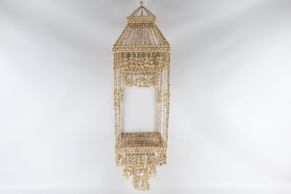 Hanging Decorative Seashell Plant Holder