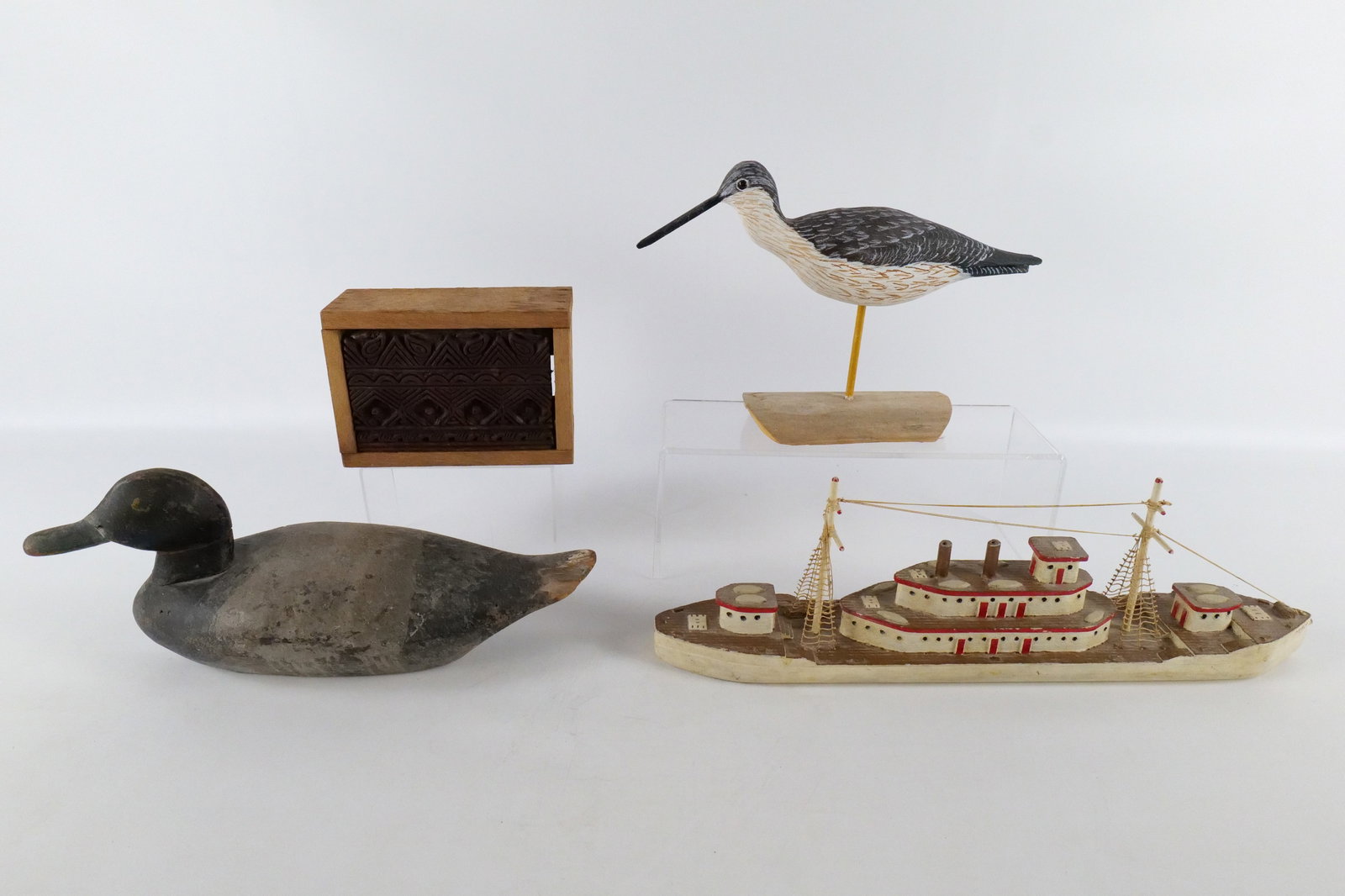 Group Lot of Folk Art Items (1 of 12)