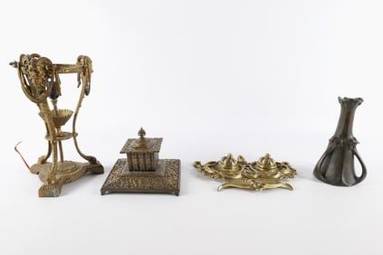 Group Lot of Mixed Metal Pieces