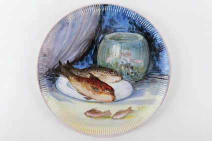 Decorative Casa Lalla Fish Serving Plate