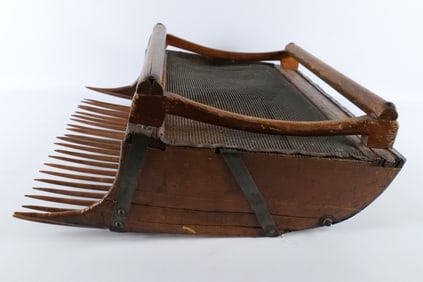 Antique Wooden Cranberry Scoop/Rake