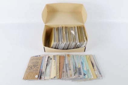 Box of Vintage Postcards