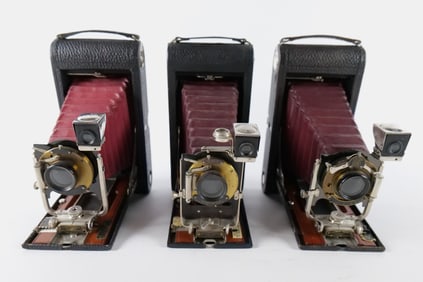 Lot of 3 Eastman Kodak Company Vintage Cameras