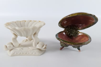 Lot of 2 Master Salt Cellars