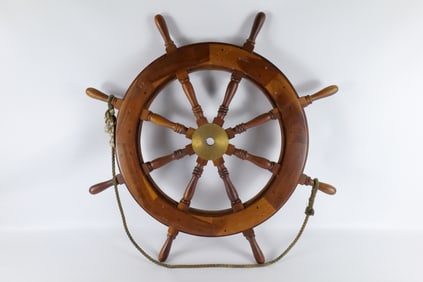 Vintage Ship Wheel