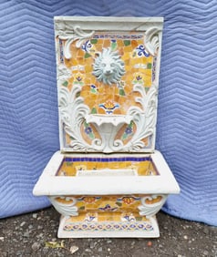 Resin and Tile Front Water Fountain
