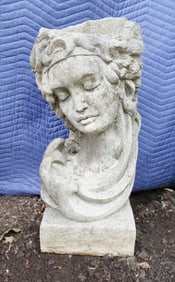 Nice Concrete Figural Planter