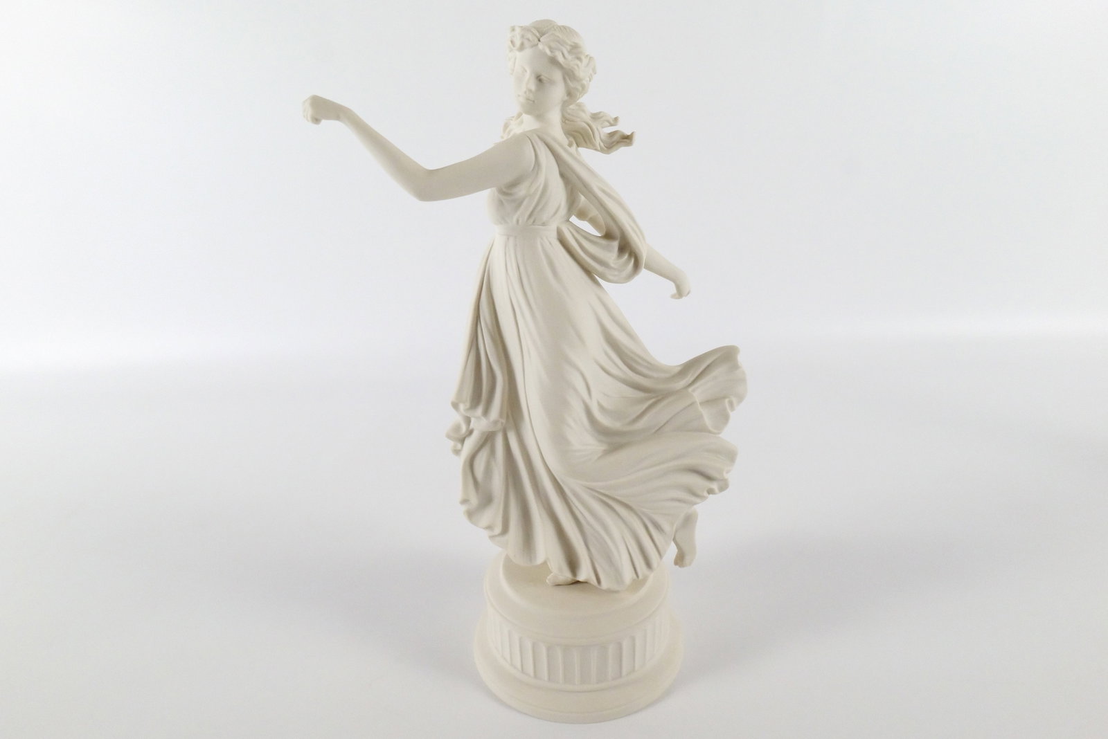 Wedgwood Jasperware Figurine - The Dancing Hours: Wedgwood Jasperware Figurine. The Dancing Hours. Limited Edition 7461/12500. Made in 1993. Measures 10" tall x 7" wide. All invoices must be paid within 24 hours of the sale. We offer multiple shippin