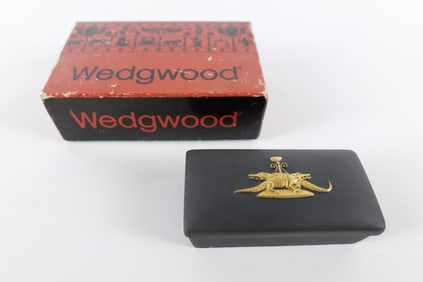 Wedgwood Egyptian Collection Oblong Candy/Trinket Box