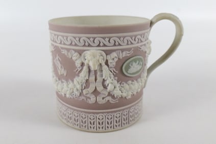 Wedgwood Tri-Colored Jasperware Coffee Mug