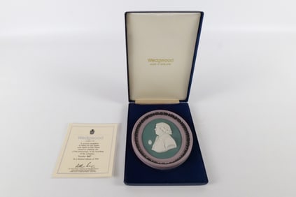 Wedgwood Multi-Colored Jasperware 225th Anniversary Portrait Medallion