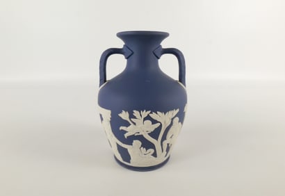 Wedgwood Portland Blue Jasperware Portland Vase