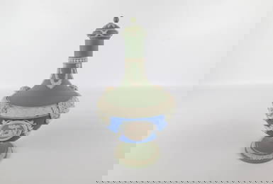 Wedgwood Four Color Jasperware Barber Bottle