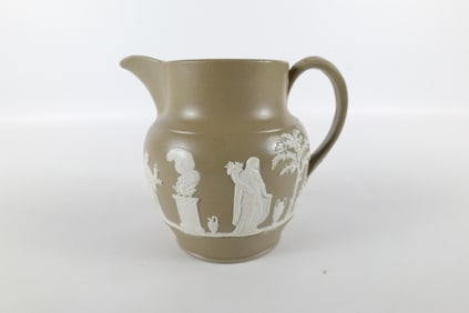 Wedgwood Taupe/Brown Glazed Small Pitcher/Creamer