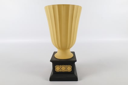 Wedgwood Library Collection Jasperware Olympus Minerva Pedestal Vase