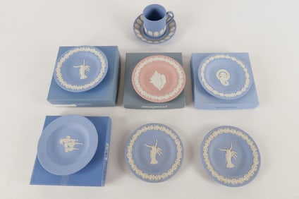 Lot of Wedgwood Beach Themed Jasperware Pieces