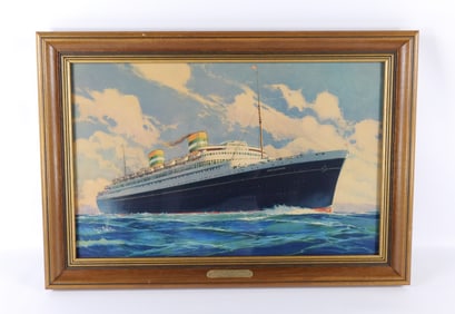 Framed Lithograph by Fred J. Hoertz
