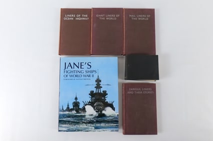 Group of Ship Related Books