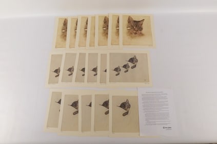 Lot of Chessie System Advertising Lithographs