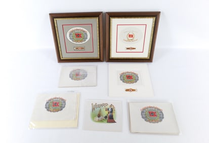 Group of Cigar Labels/Wrappers