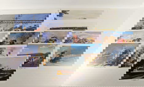 Lot of Train Related Prints and Litho's