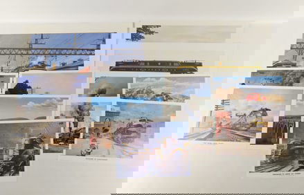 Lot of Train Related Prints and Litho's