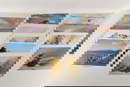 Lot of Train Related Prints and Litho's