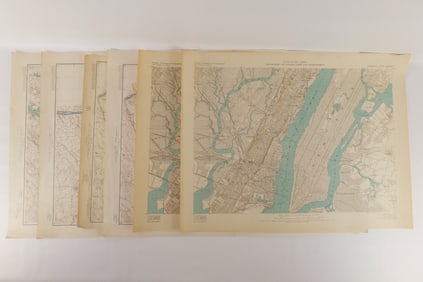 Group of Geological Survey & Conservation Maps