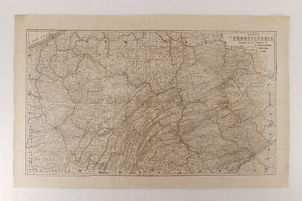 New Map of Pennsylvania