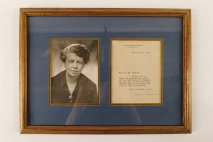 Framed Eleanor Roosevelt Collage