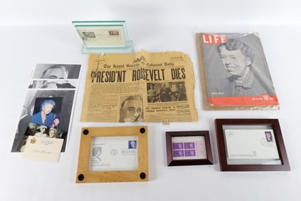 Lot of Eleanor Roosevelt Collectibles