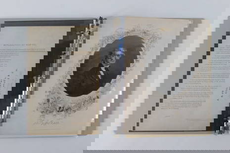 Lot of Ephemera: Lot of Ephemera. Including The Great Seal of the United States, Etching of George Washington, Etching of Landmarks, and other various items. All invoices must be paid within 24 hours of the sale. We o