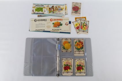 Group Lot of Burt's Seed and Other Pieces of Various Advertising
