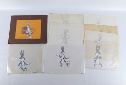 Grouping of Original Art - Bugs Bunny Yellow Pages TV Commercial