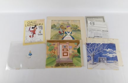 Grouping of Original Art - Eaton Security TV Commercial