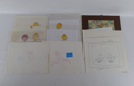 Grouping of Original Animation Art - M&M's Commercial