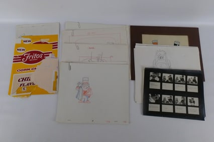 Grouping of Animation Artwork - Frito Lay TV Commercial